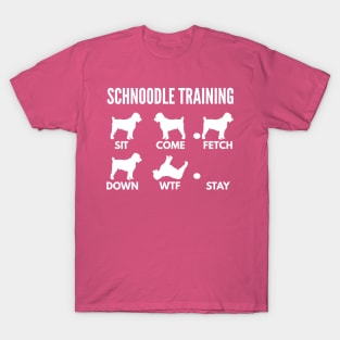 Schnoodle Training Schnoodle Dog Tricks T-Shirt